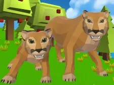 Simulator Cougar: pisici mari
