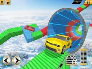 Conducerea imposibilă a mașinii 3D: joc de cascadorie gratuit
