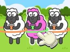 Un fel de ovine de sortare a puzzle -ului